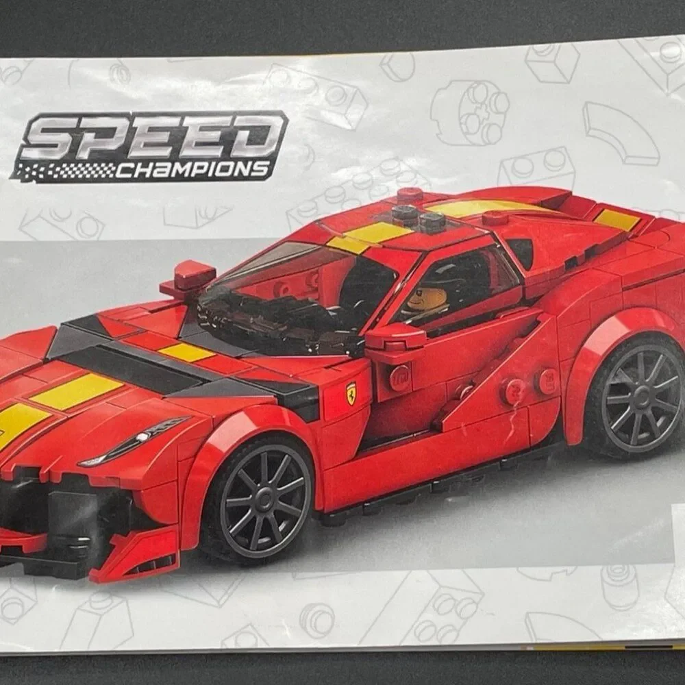 3 LEGO Sets: 75333 Star Wars Starfighter, 76914 Ferrari, 60400 Go Karts -Manuals - Picture 6 of 14